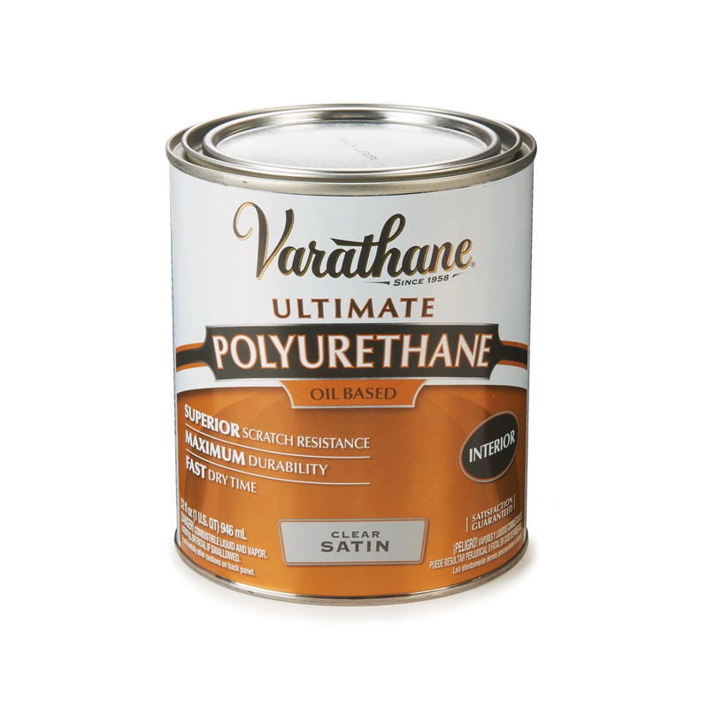 Ultimate Polyurethane - Oil Based - Clear Satin - Size:1 Quart